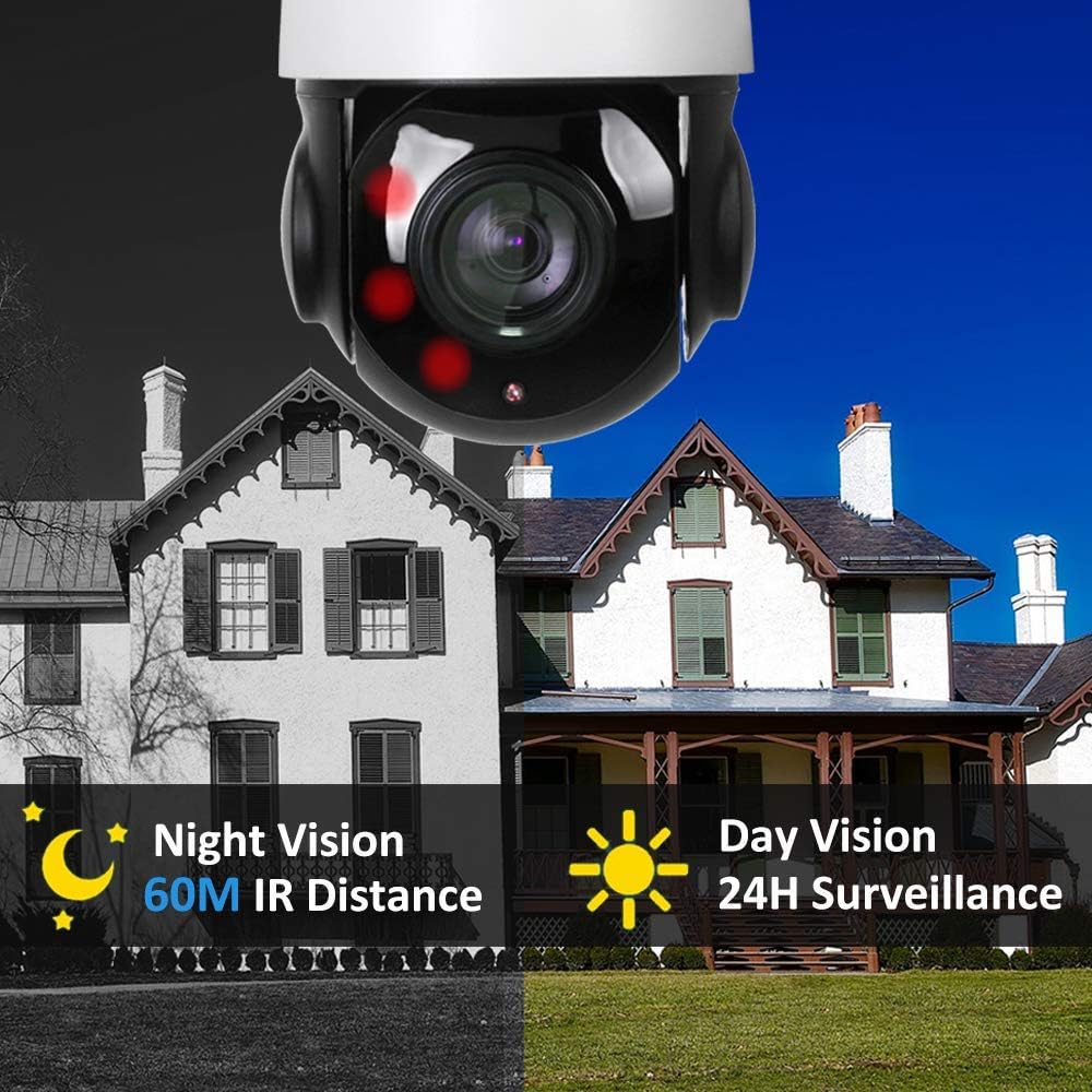 2MP Outdoor PTZ Security Camera 20X Optical Zoom I6240