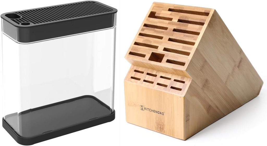XL Bamboo Knife Block Holder 20 Slot P9710