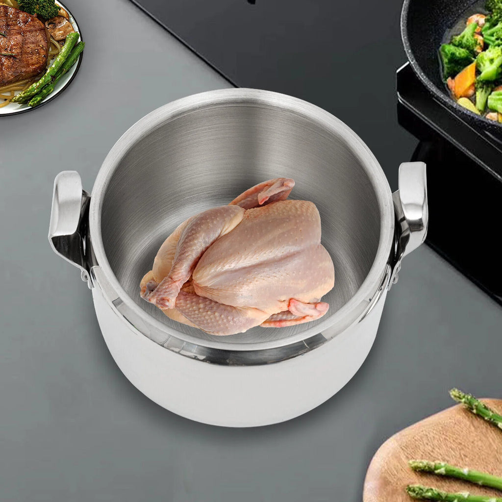 3L Mini 304 Stainless Steel Pressure Cooker L9396