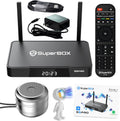 TV Box with 4GB RAM + 32GB ROM, Dual Band Wifi, Voice Remote D51758