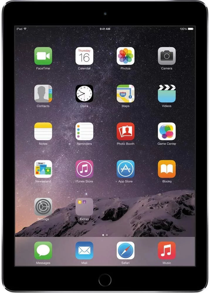 iPad Air 2nd Generation 9.7" 16GB Space Gray Tablet (WiFi Only) A4582