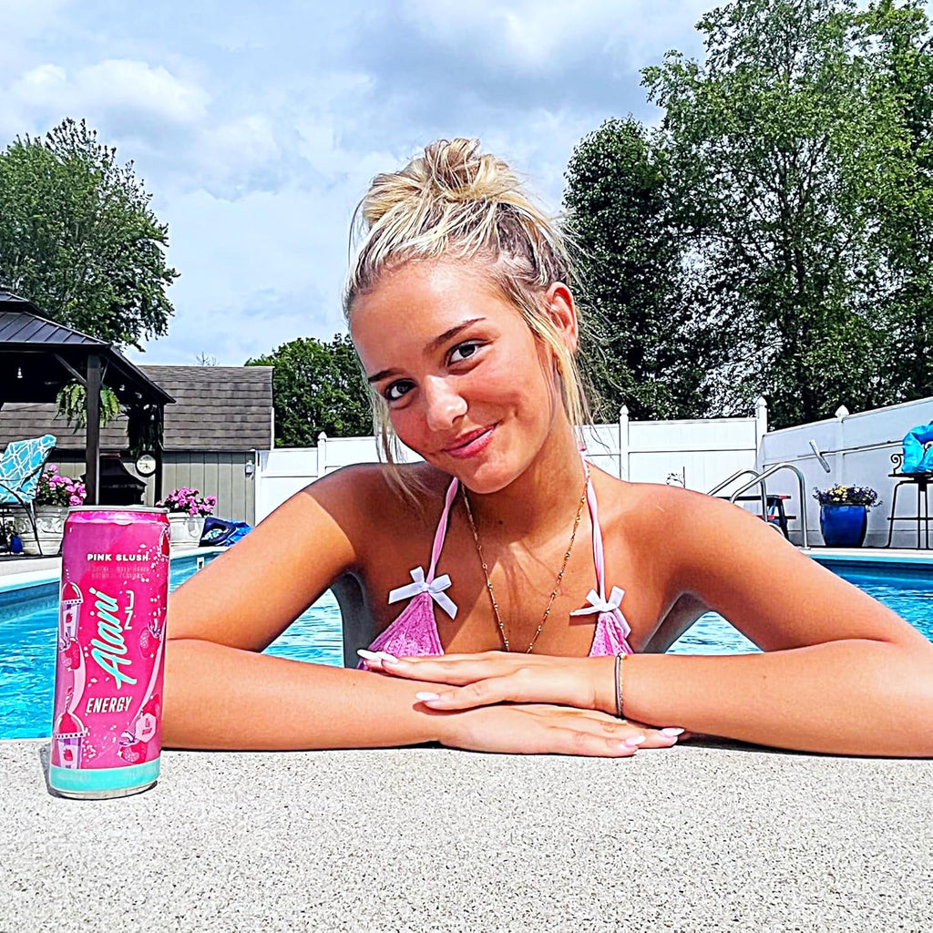 Pink Slush, Cherry Twist, and Orange Kiss Energy Drink Variety Pack of 6, 12 Fl oz Cans U82890