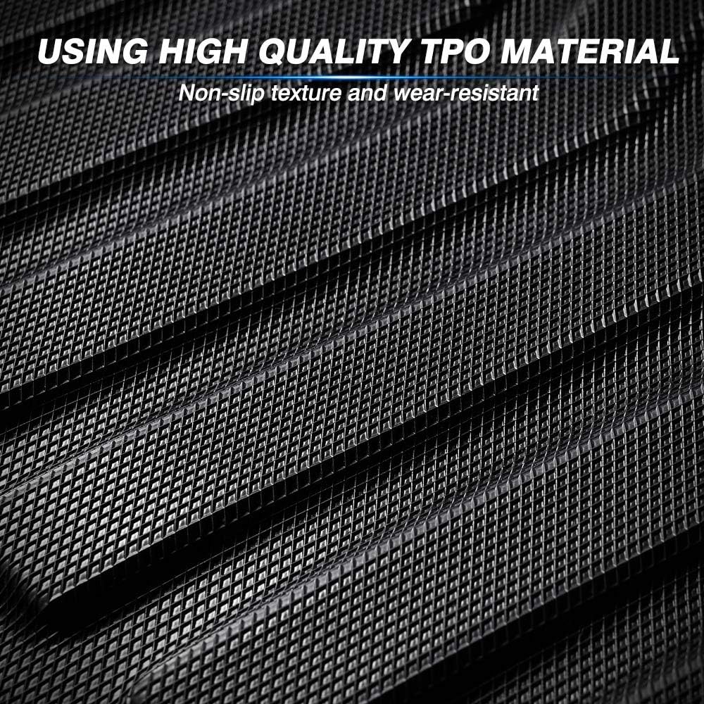 Custom Fit All Weather Floor Mats 1st & 2nd Row J444