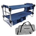 Navy Double Cot with Storage Organizers M1619