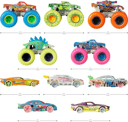 1:64 Scale Glow-in-The-Dark Monster Truck Z7419