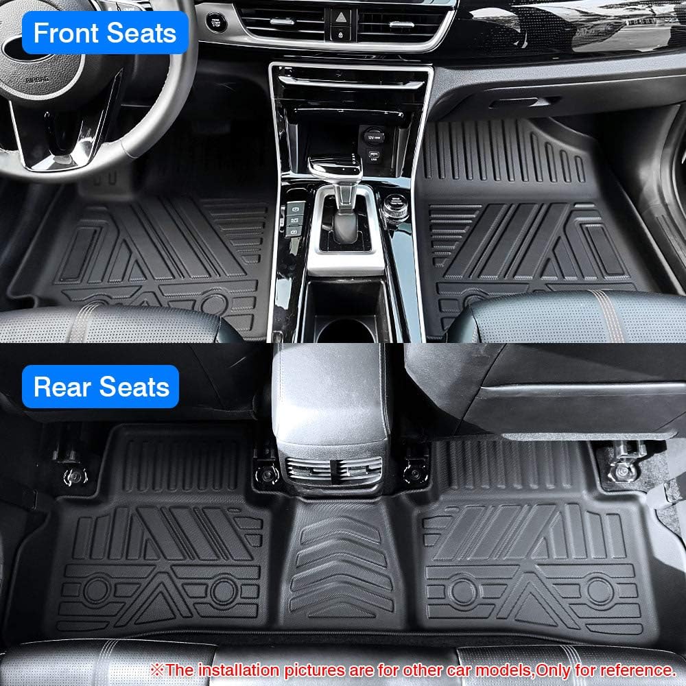 Custom Fit All Weather Floor Mats 1st & 2nd Row J444