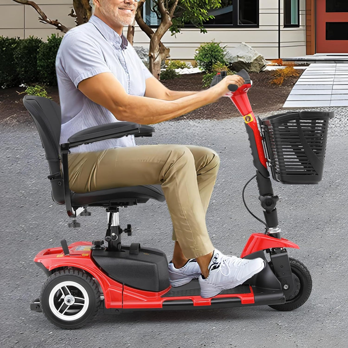 3-Wheel Folding Mobility Scooter V728