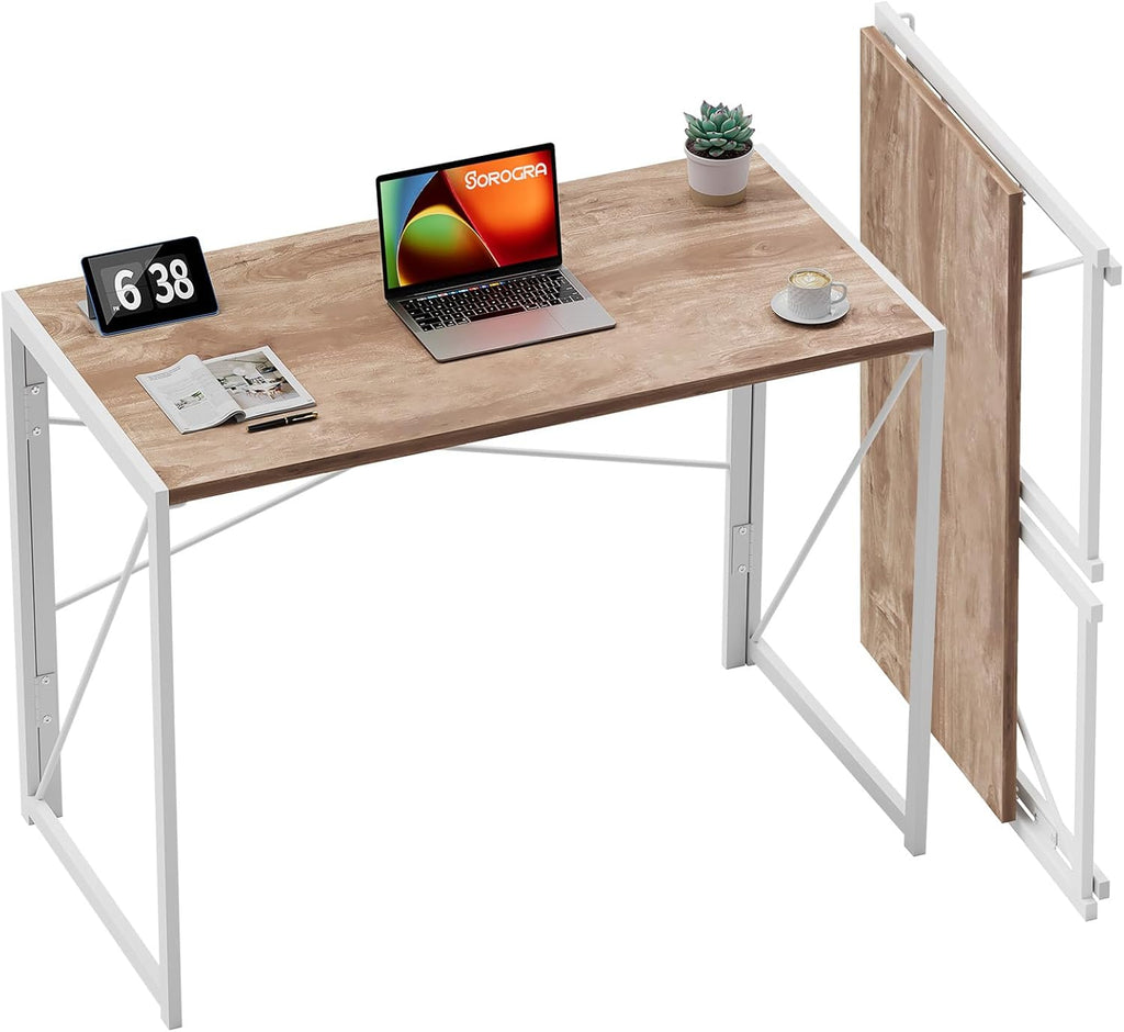 31.5 inch Folding Desk with Led Lights G362