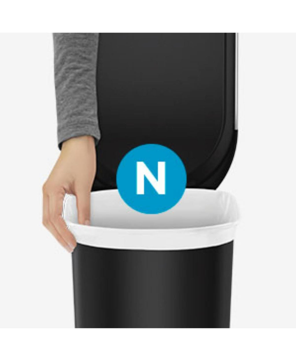 40 Liter Trash Can P8023
