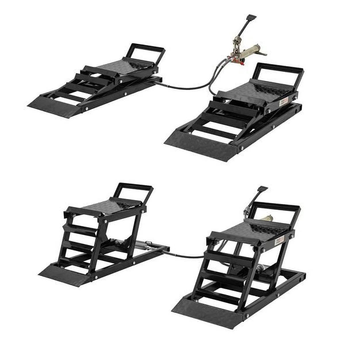 Hydraulic Car Lift with Ramp, 3,000 lb. per pair Capacity E988