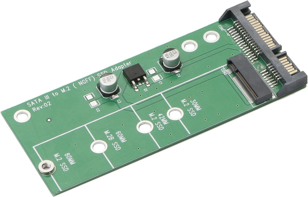 SATA III to M.2 SSD Converter Adapter Card J153