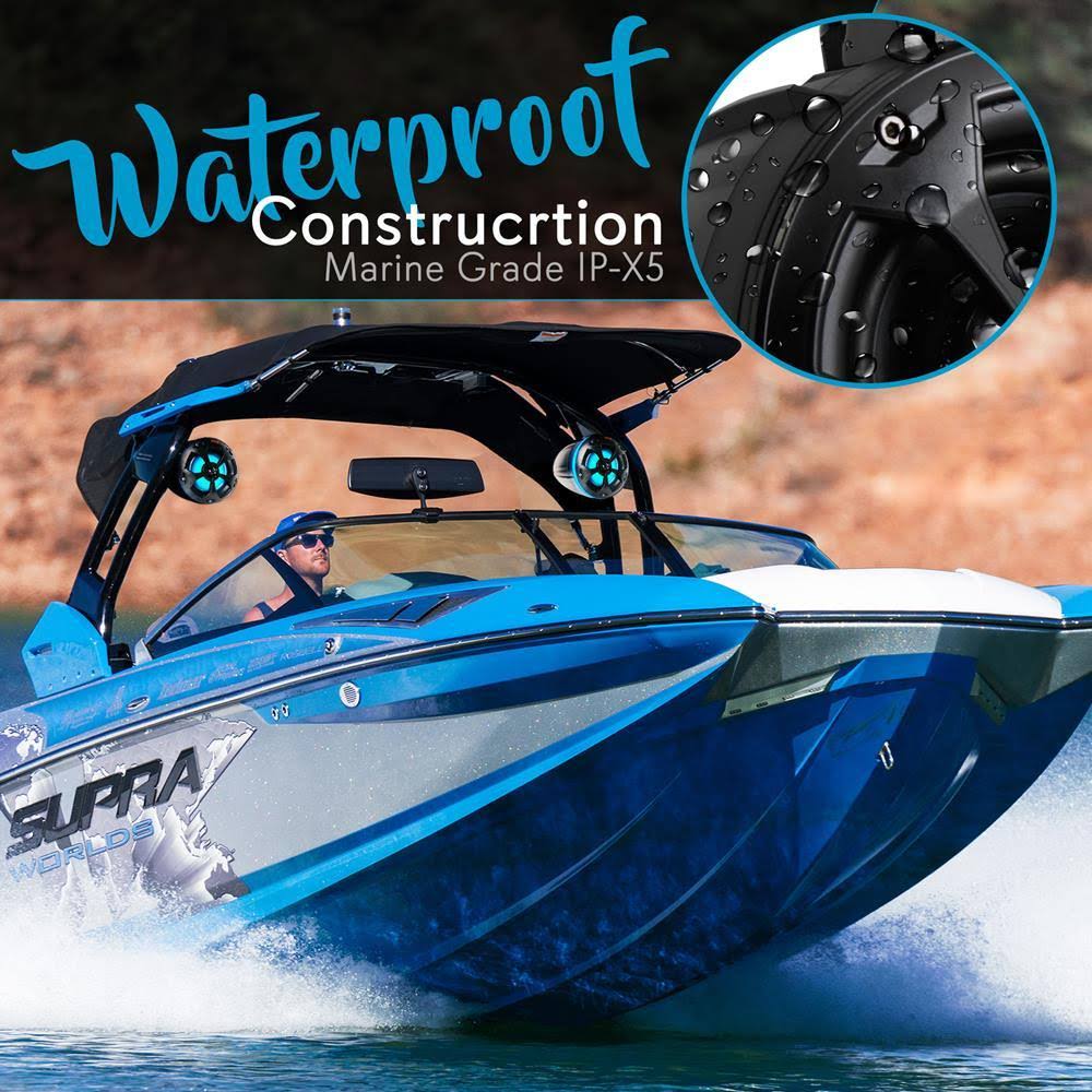 Waterproof 2 Way 4 inch 800W Marine Grade Tower Speakers R954