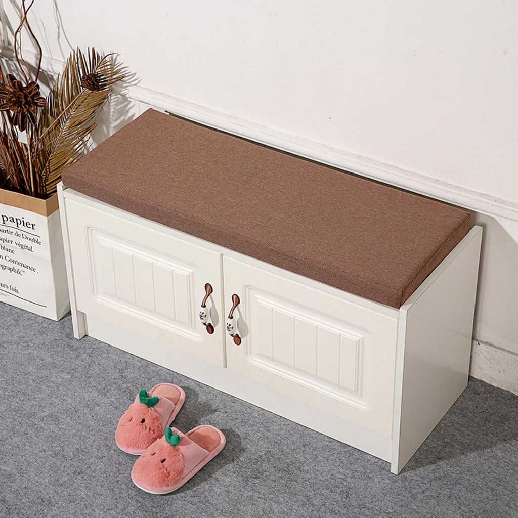 Non-Slip Tufted Padded Foam Rectangle Bench Cushion O866