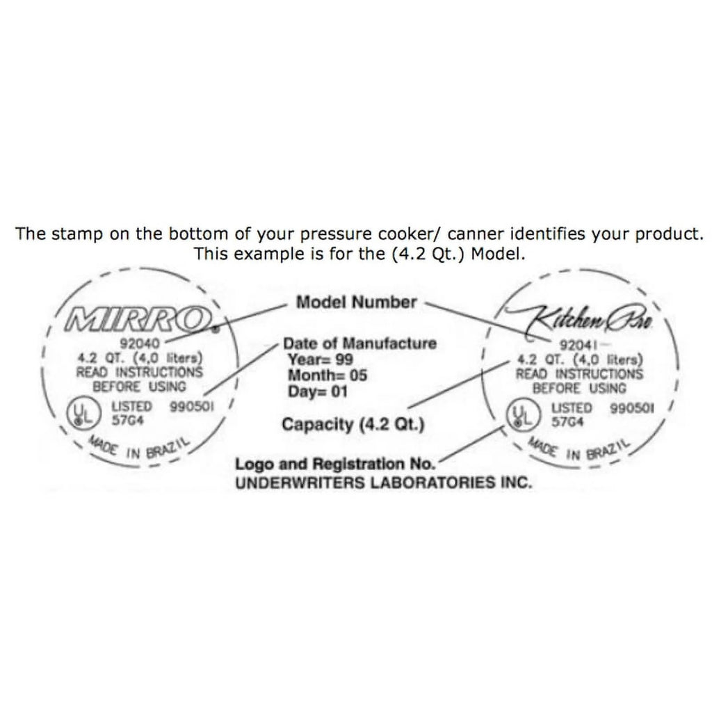 16 & 22 Quart Pressure Cookers F374