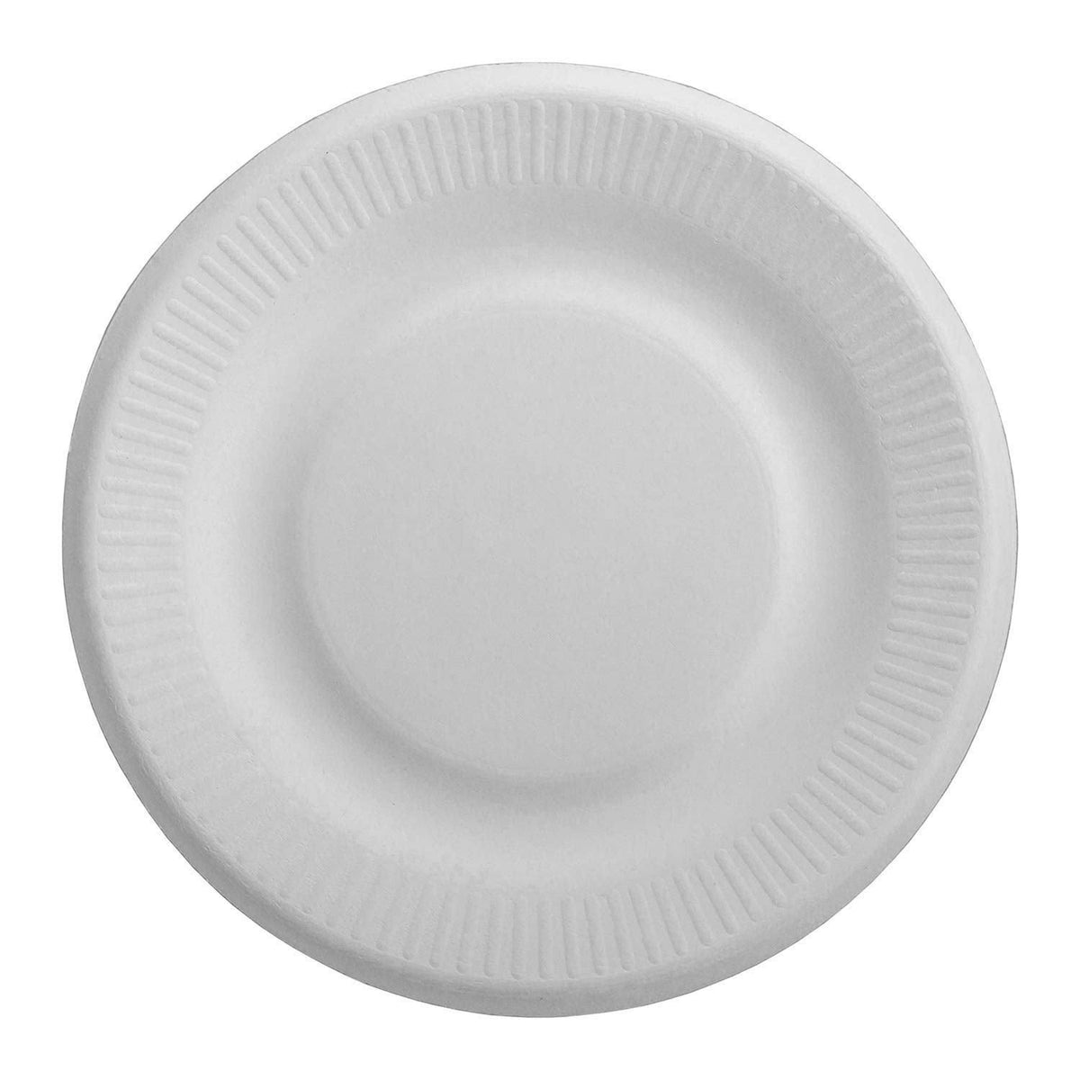 Bagasse 6x22 Rippled Plate 1000 T499