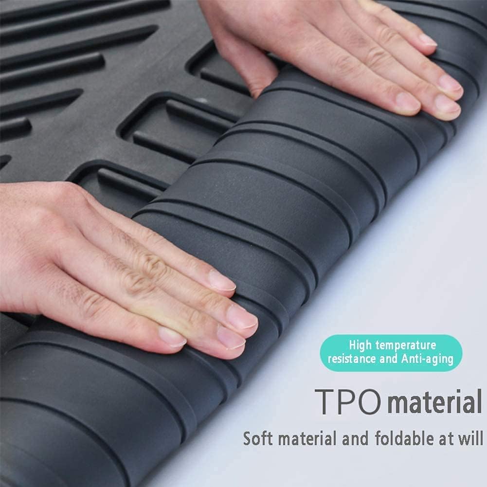 Black TPO Heavy Duty Waterproof Cargo Tray Trunk Floor Mat B94433