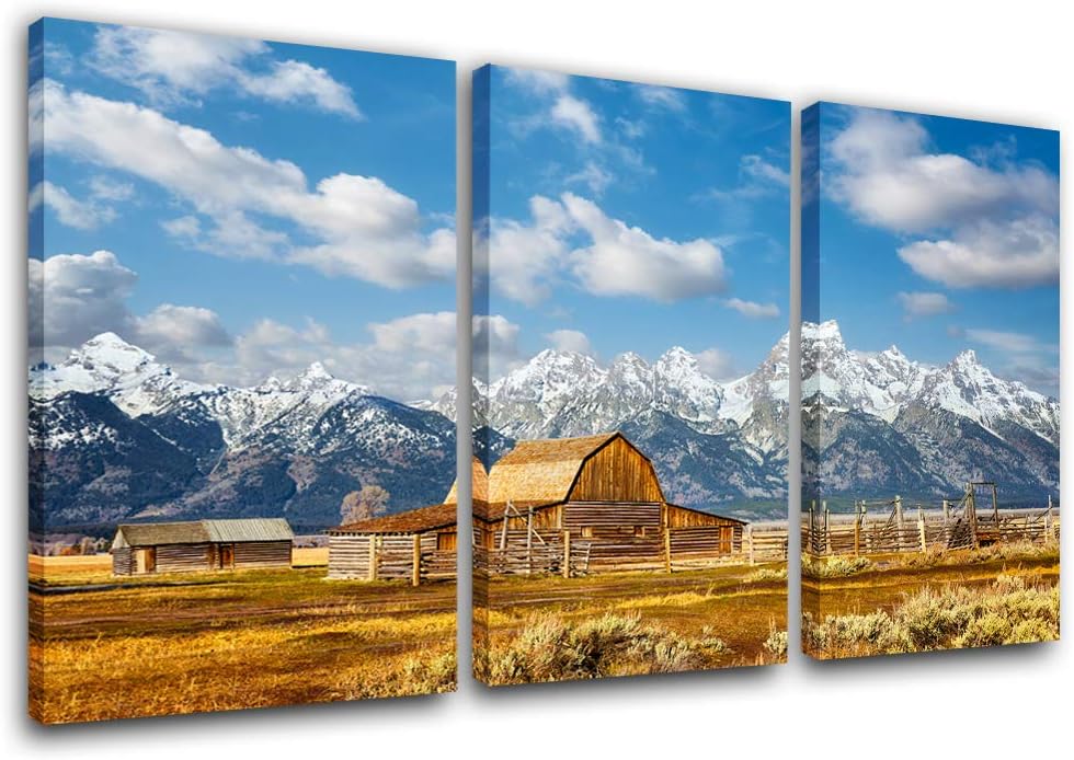 Framed Canvas Landscape Artwork Pack of 2 F561