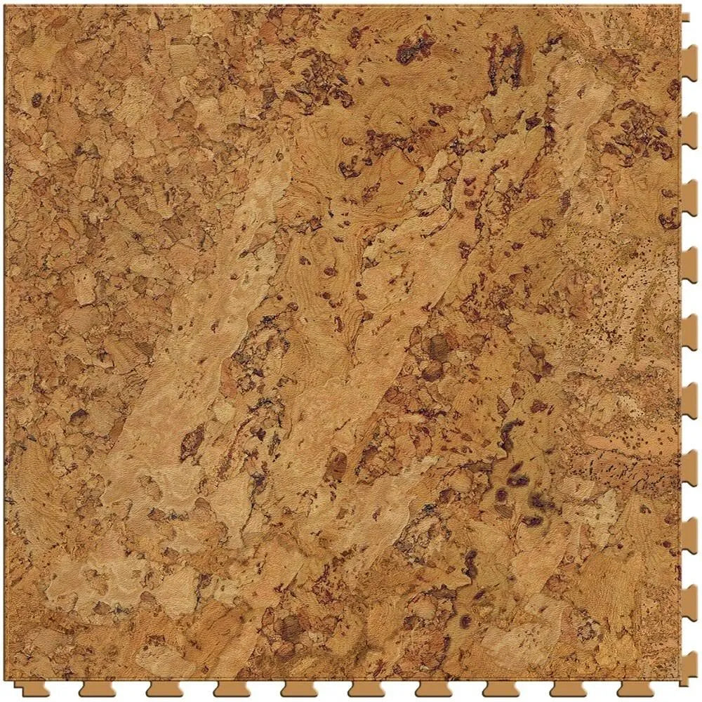 6 Tiles Wood Grains Cork Floor Tile U352
