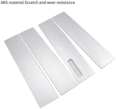 Stainless Steel Pillar Posts Covers with Keypad Cutout 4 PCS X55926
