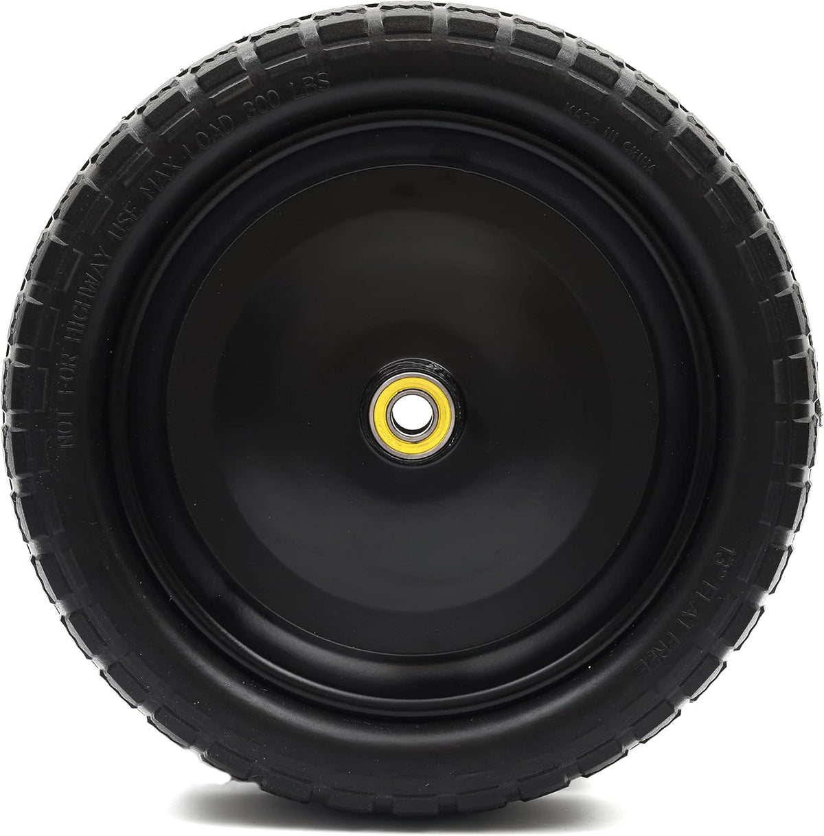 13'' Solid Polyurethane Flat-Free Tire and Wheel Assemblies P332102