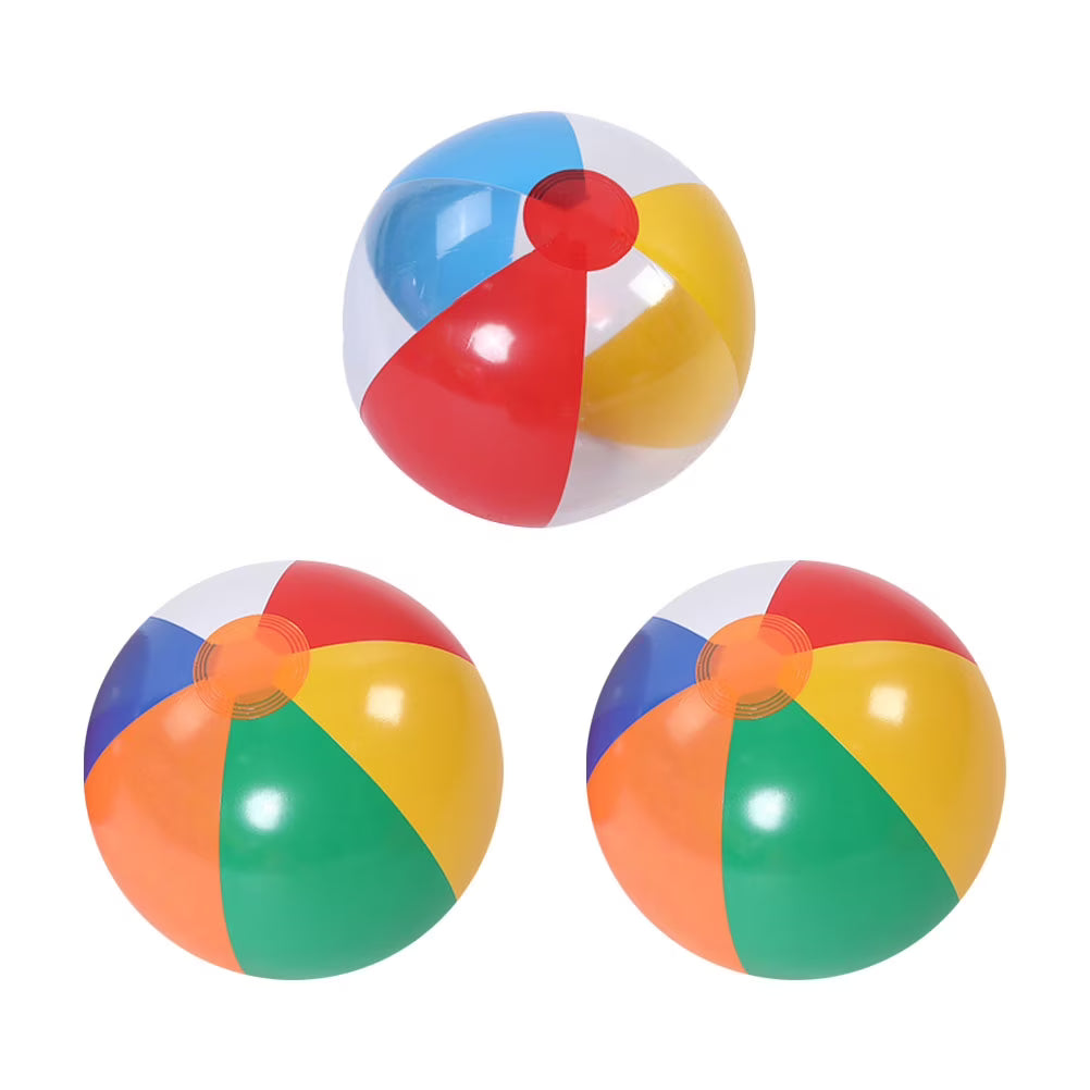 3Pcs Inflatable Beach Ball Pool Water Toy C77272