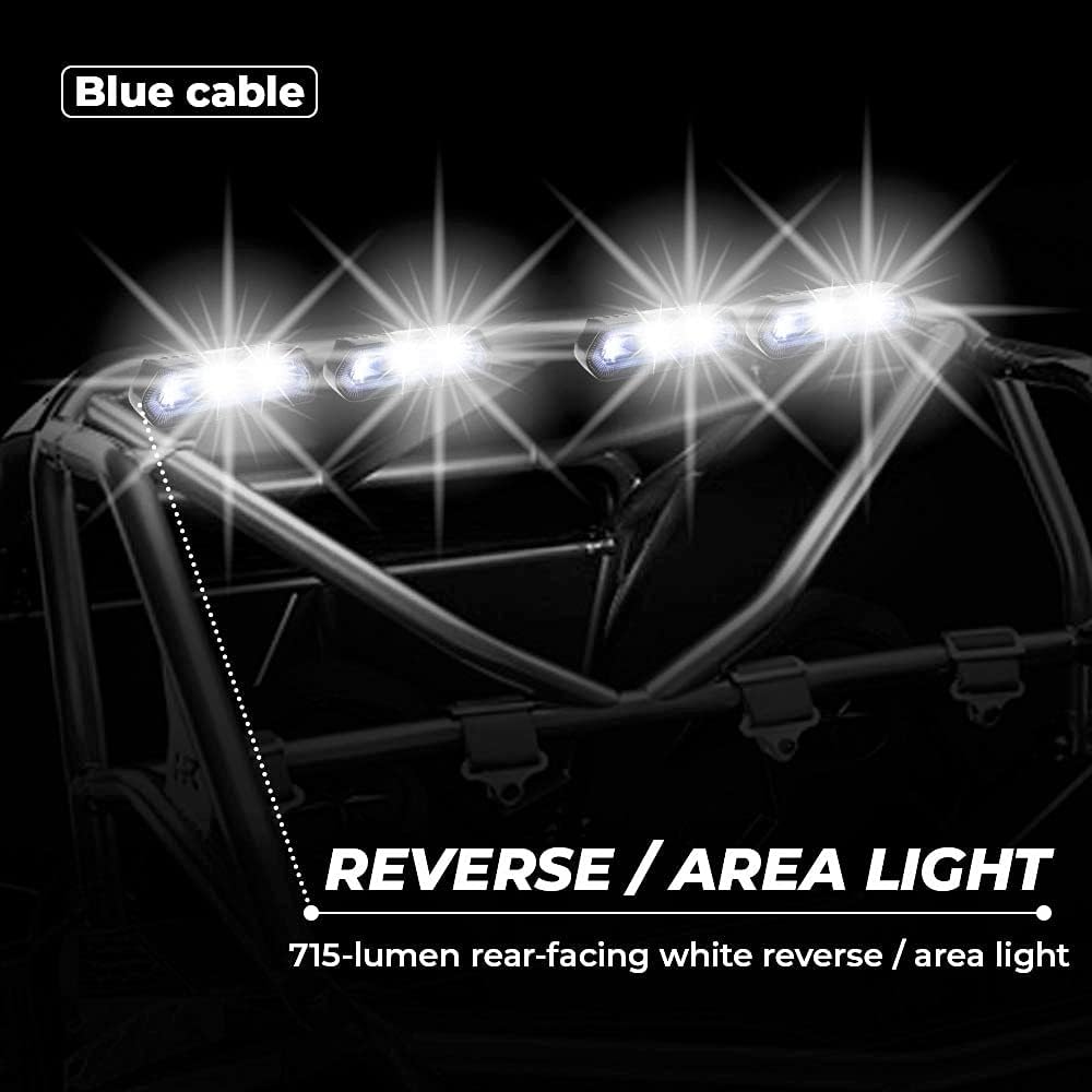UTV Chase LED Tail Light Brake Light Bar with 5 Modes Pack of 2 L69013