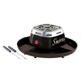 Indoor Electric Smores Maker Kit with 4 Roasting Forks Black W960