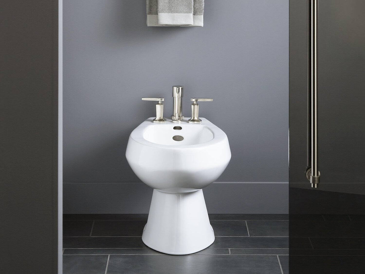 White Vertical Spray Bidet U19463