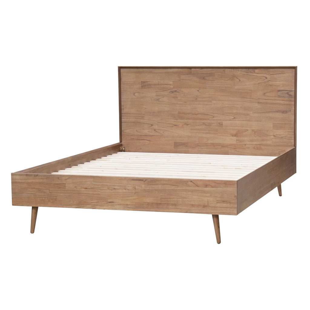 63" Modern Wood Queen Bed Set B907