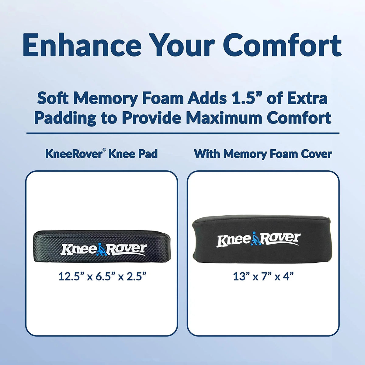 Knee Scooter Knee Pad Cover with Memory Foam L506