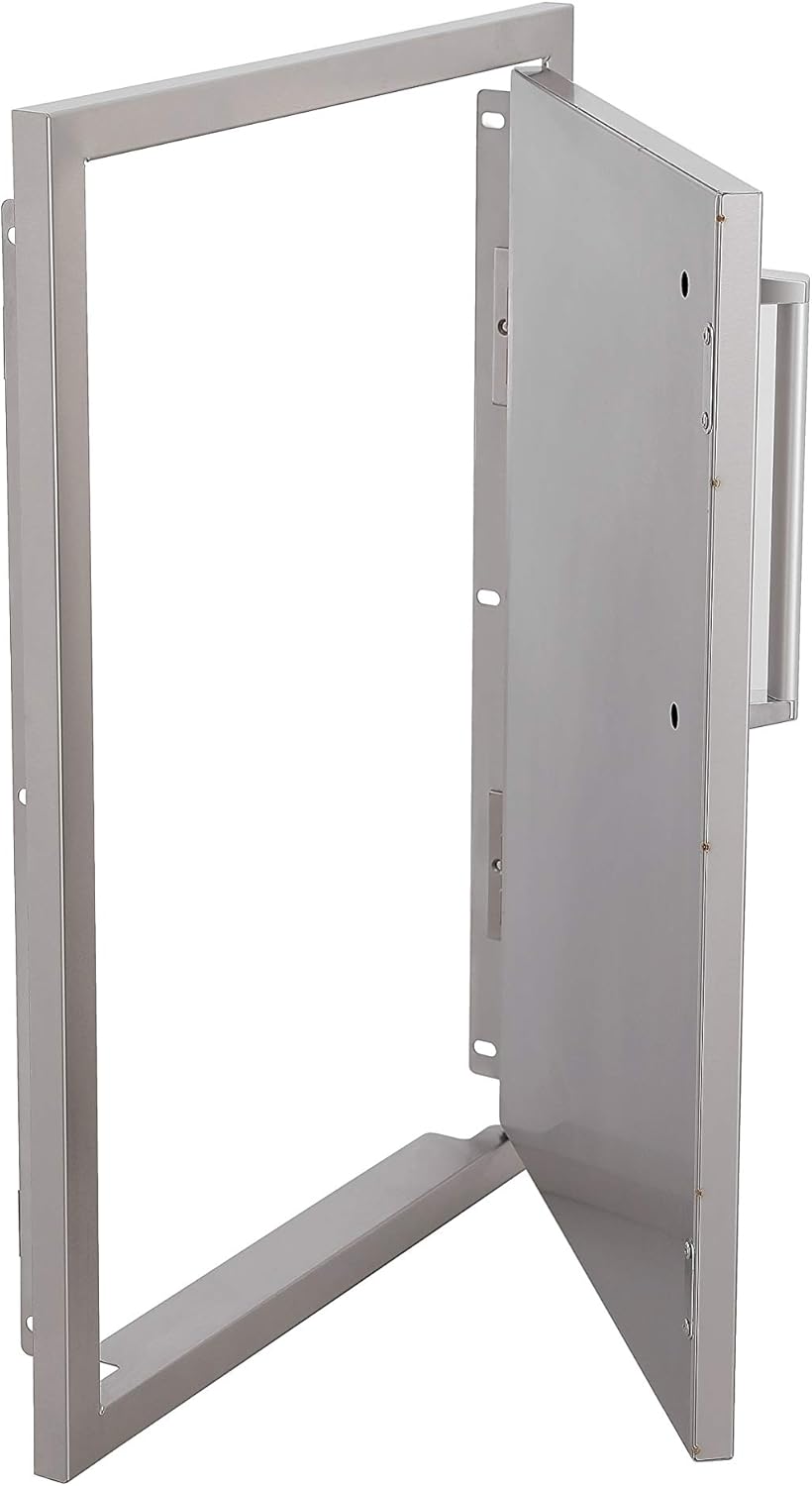 Vertical Stainless Steel Single Door K45337