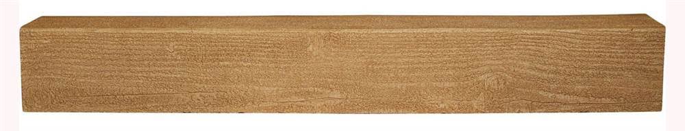 6x22W x 6x22H x 10&L 3-Sided Rough Sawn Faux Wood Ceiling Beam Z375