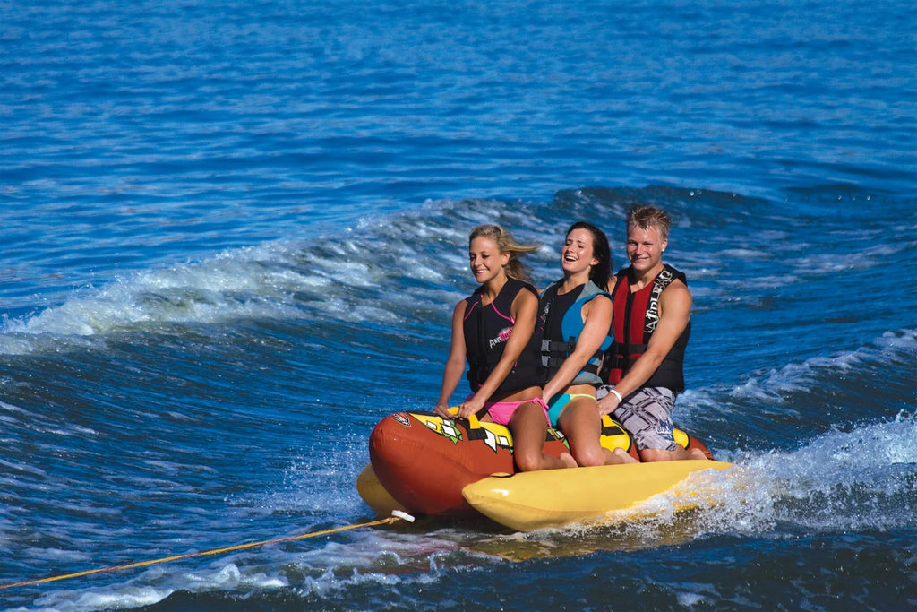 Hot Dog 3 Person Inflatable Towable Tube N2888