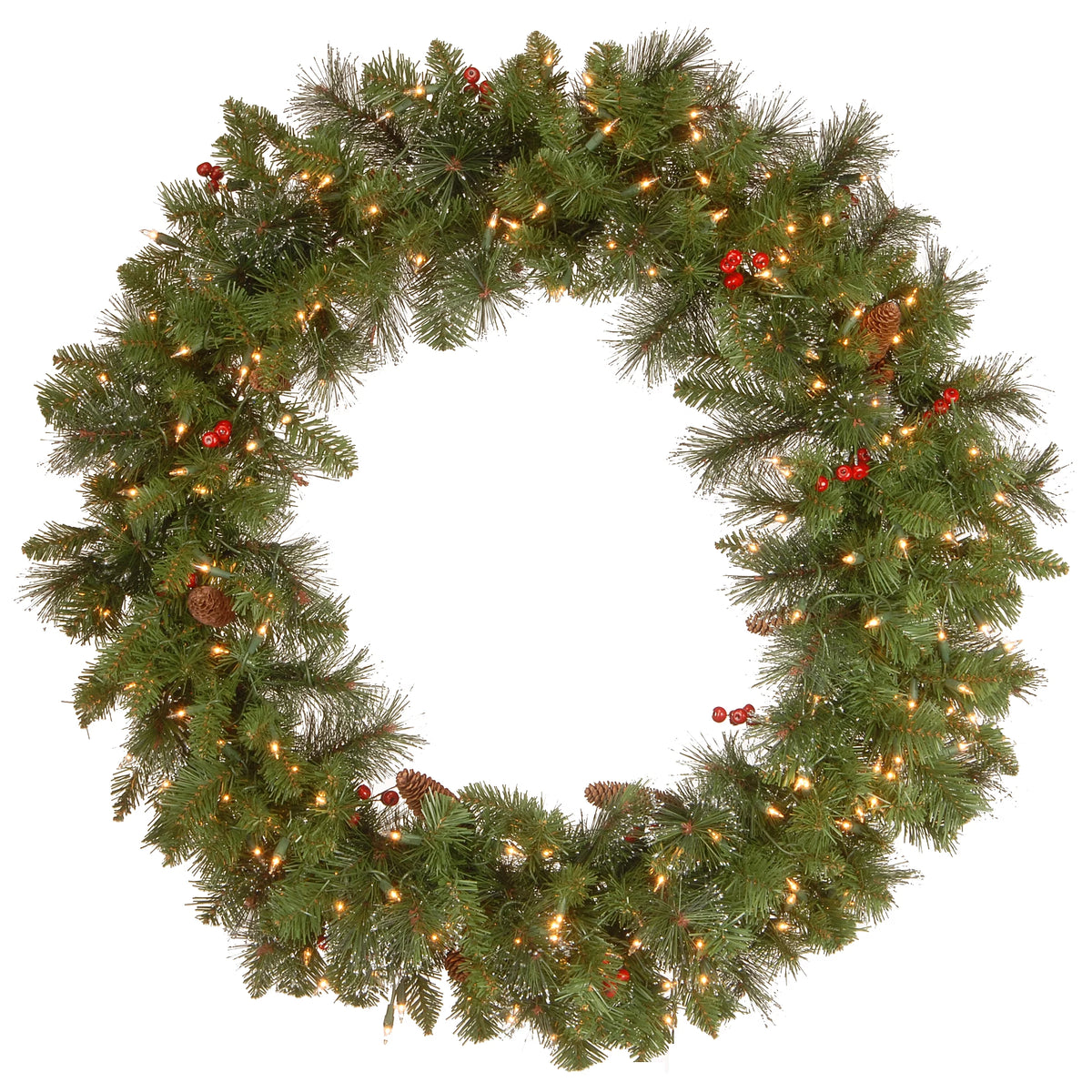 Pre-Lit Artificial Christmas Wreath O31385