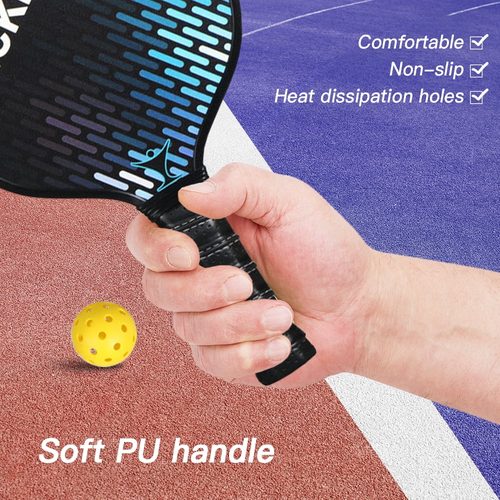Ultralight Carbon Fiber Pickleball Paddle and Ball Set K314172