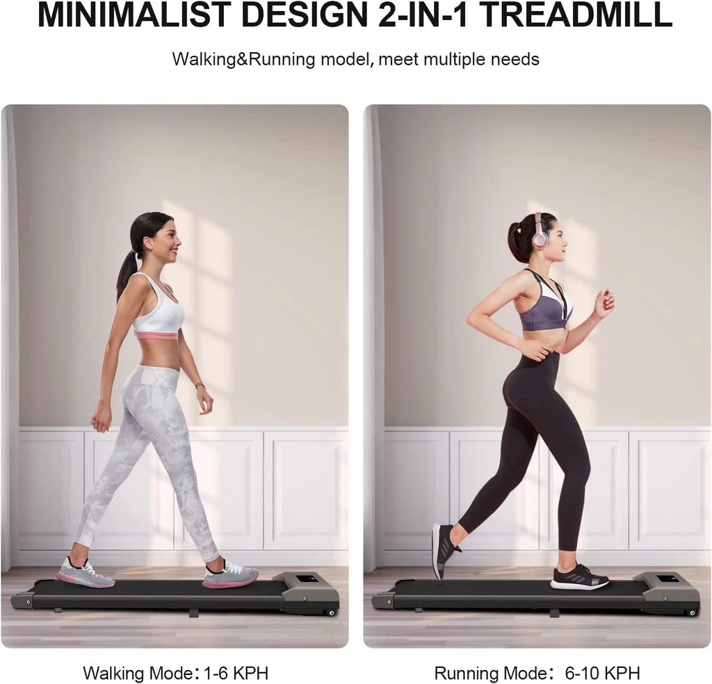 2.25 HP Portable Under-Desk Walking Treadmill V60413