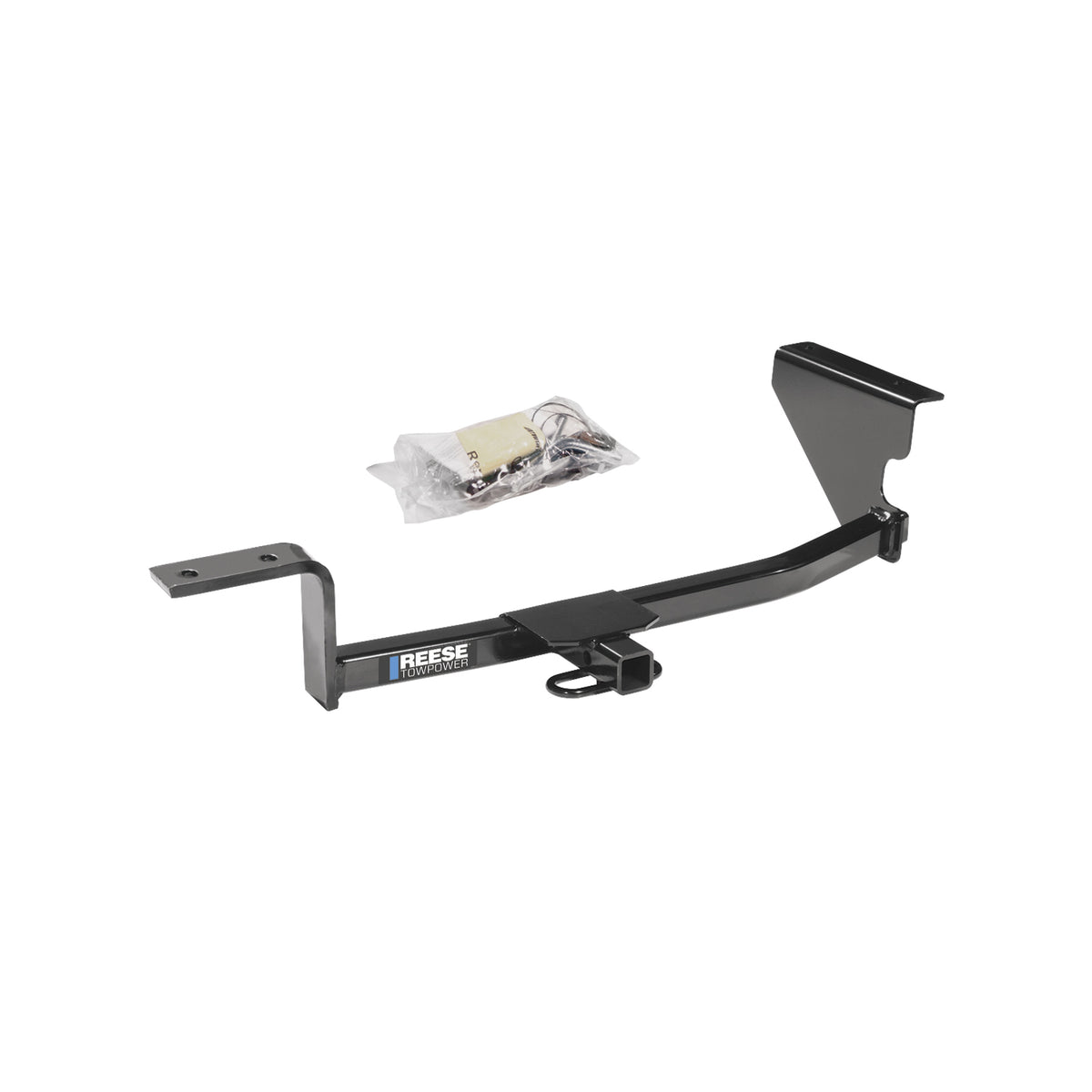 Class 1 Trailer Hitch, 1-1/4 Inch Square Receiver, Black C66767