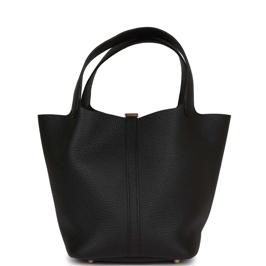 Black Clemence Leather Handbag G699