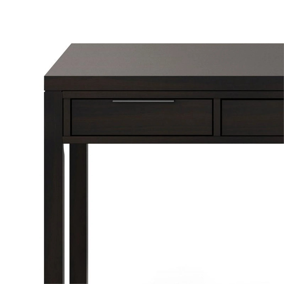 Solid Wood Contemporary 60 " Desk in Hickory Brown O299461