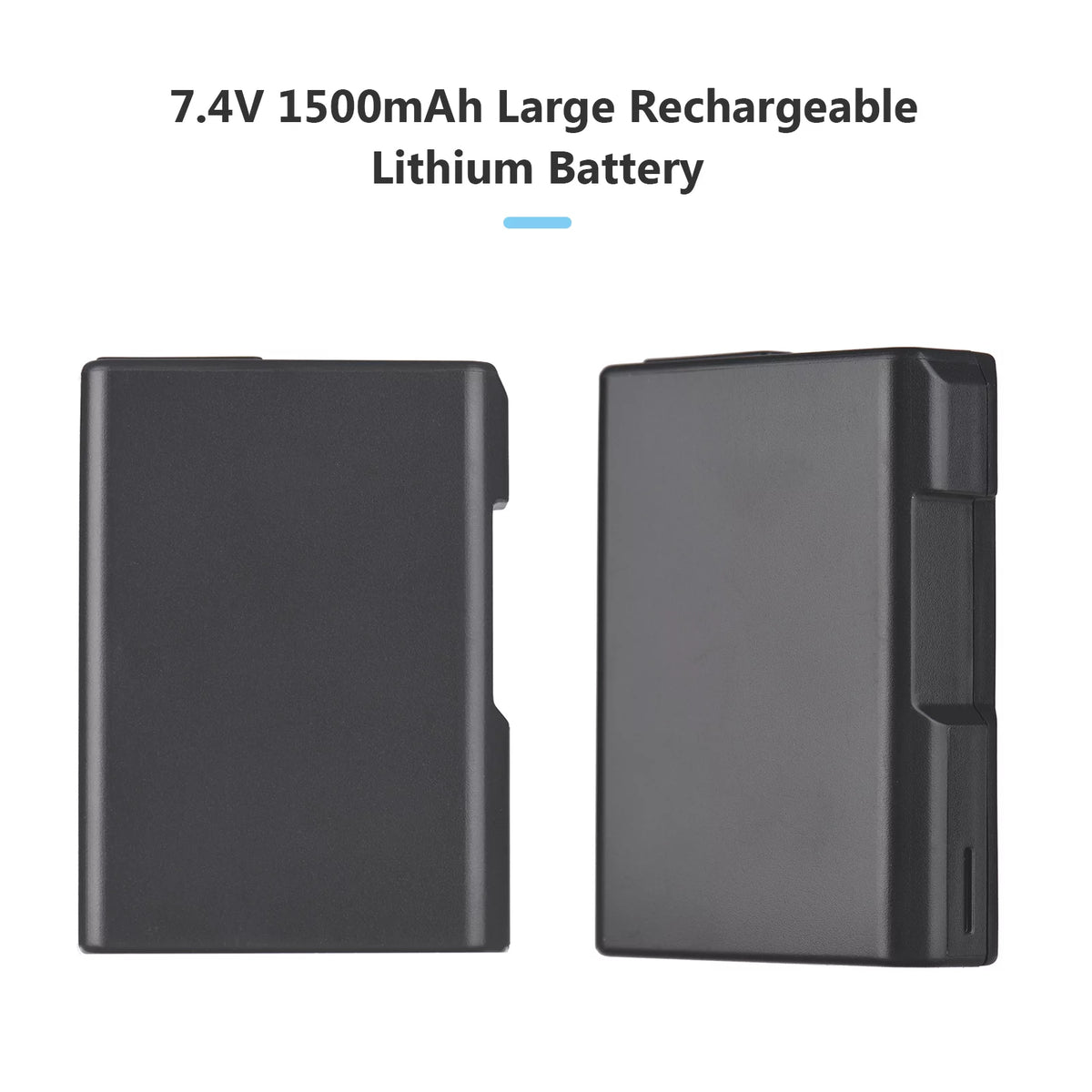 7.4V 1500mAh Replacement Battery 2pcs K740106