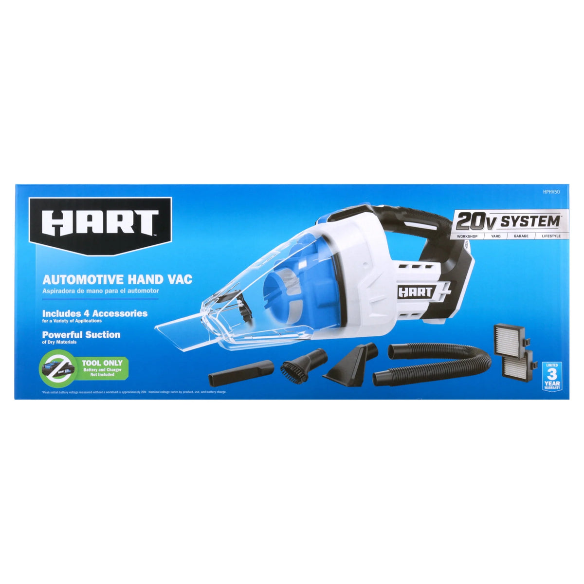 Cordless Automotive Hand Vac U646