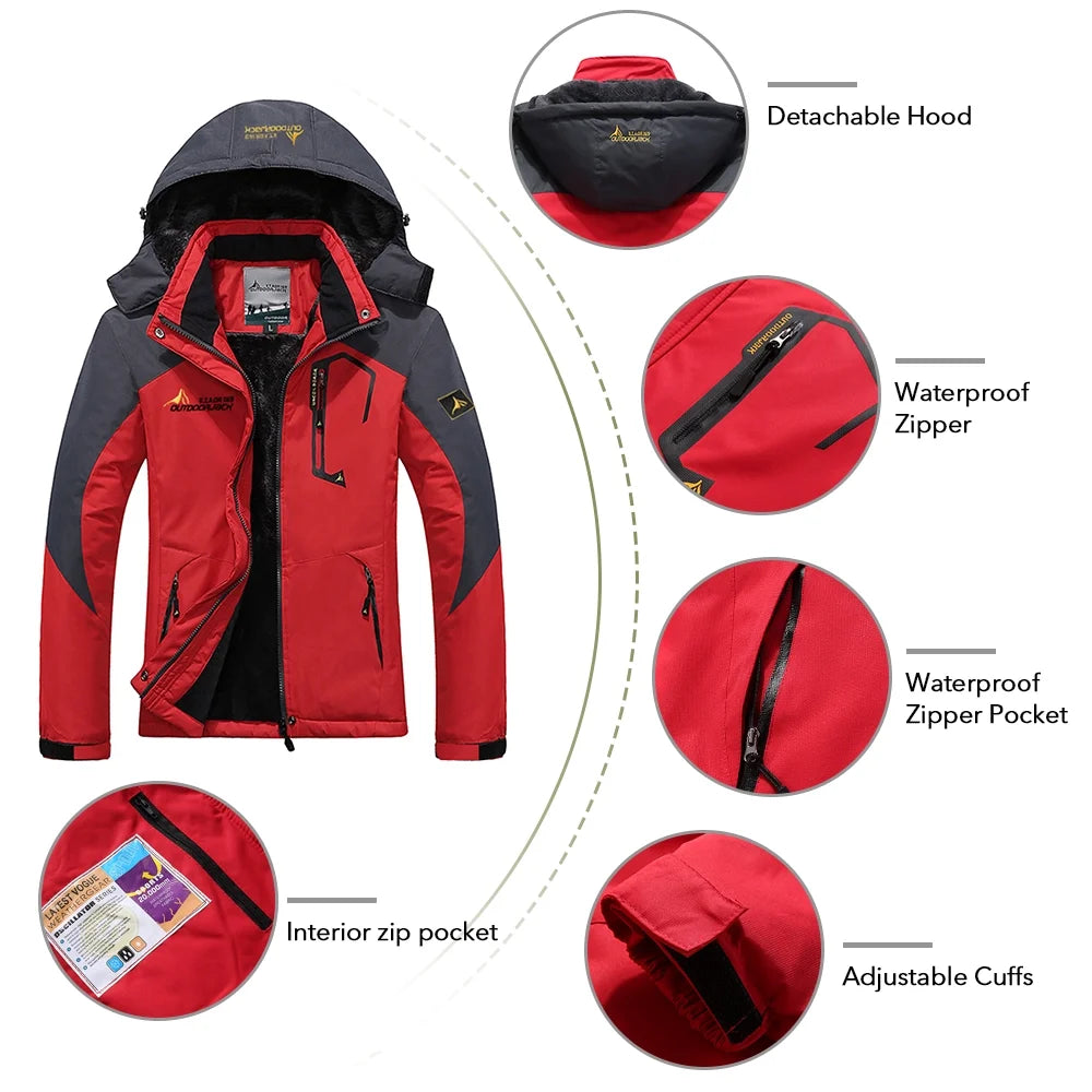 Waterproof Shell Ski Jacket S17729