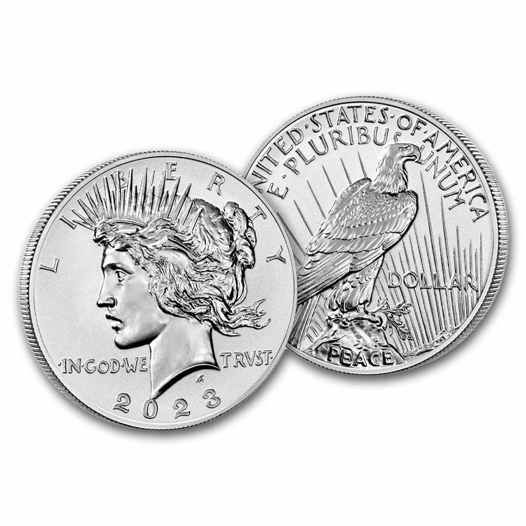 Morgan & Peace Silver Dollar Reverse Proof Set I367789