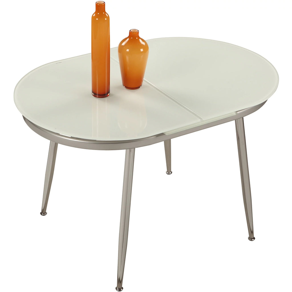 Chrome Self-storing Extension Dining Table W415754