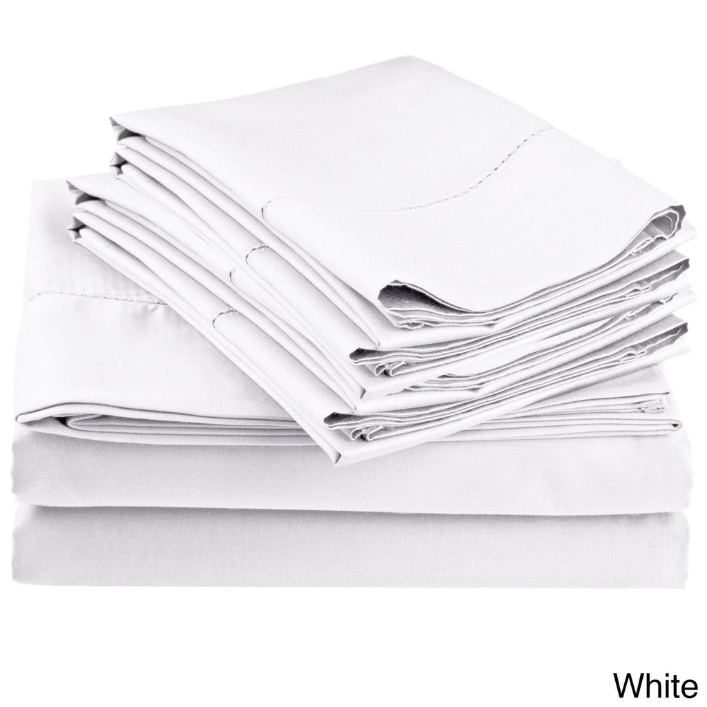 600 Thread Count Sheet Set, California King, Brown R98941