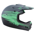 Matte Grey/Green/Black Youth Helmet O874759