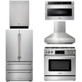 36 Gas Range, Range Hood, Microwave, Refrigerator, Dishwasher R346