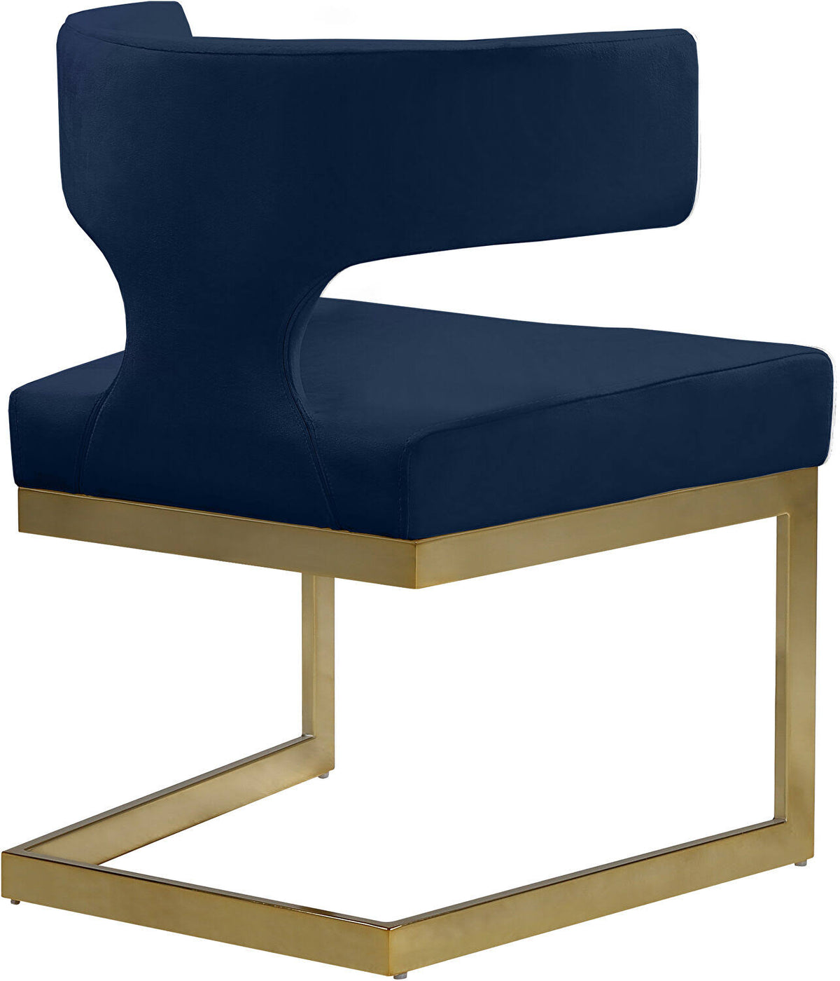 Navy Velvet Dining Chair Z8098