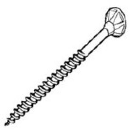 #8x2 Inches Yellow-Zinc Screws X97505