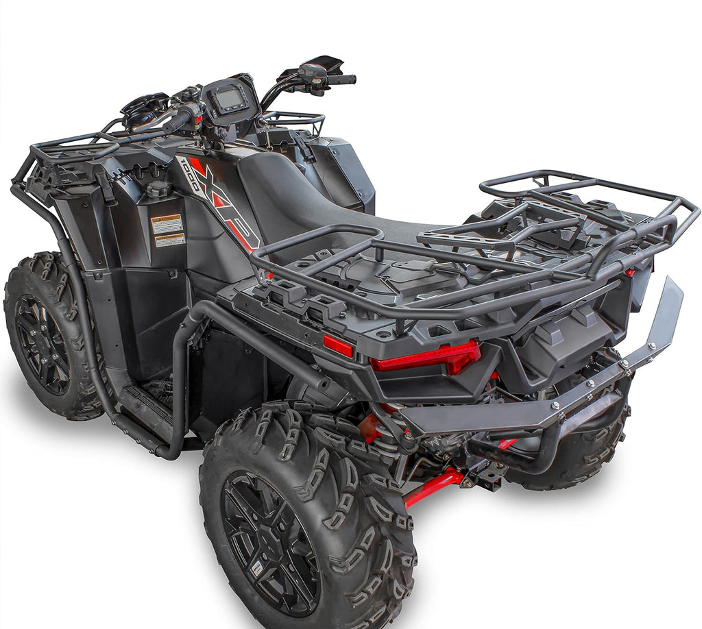 Rear Steel Rack Storage Bin Cargo Box for Polaris Sportsman 850 XP 1000 Q641